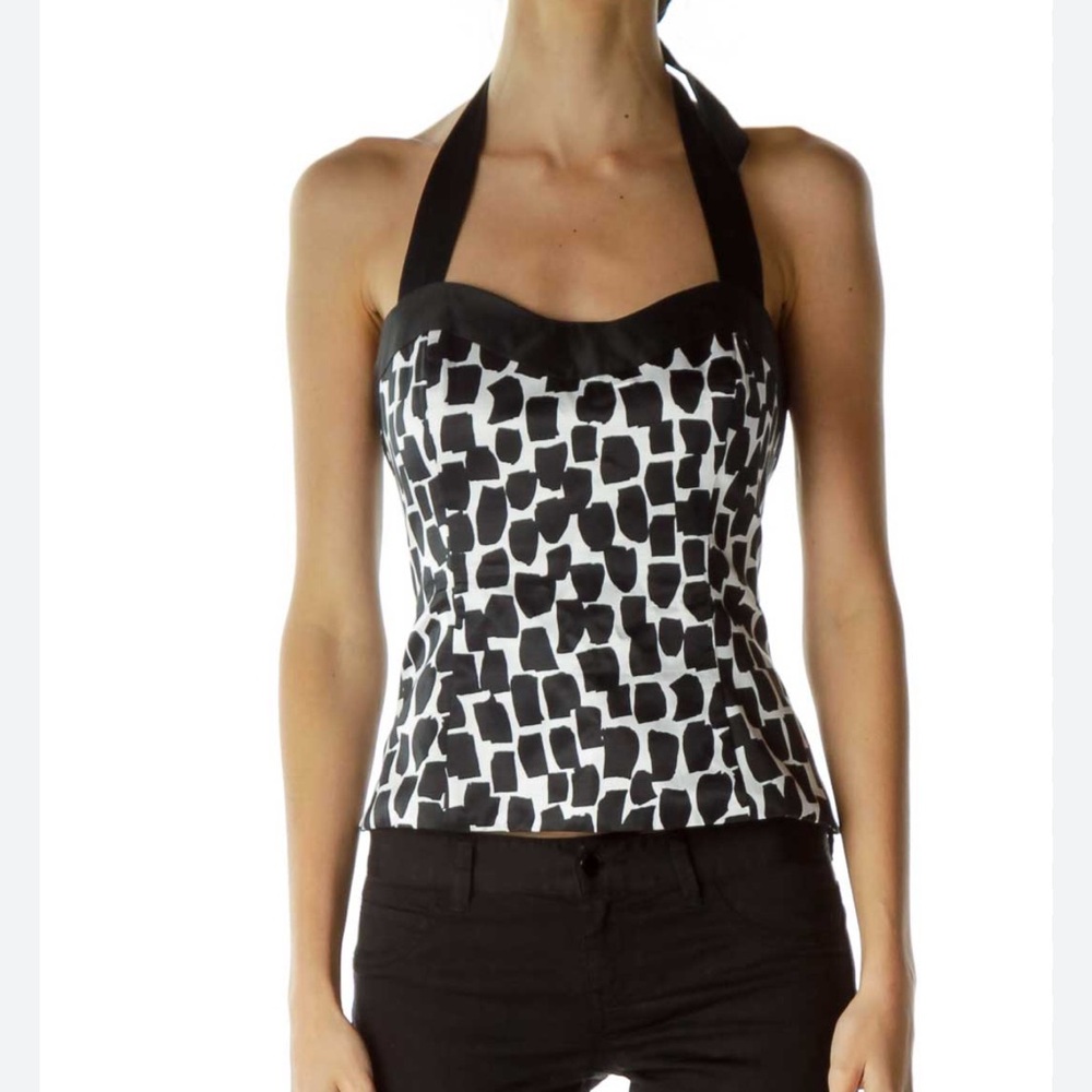 WHBM Satin Halter Corset size 6